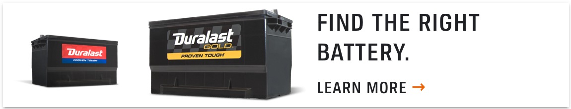 Find the right battery - Learn More
